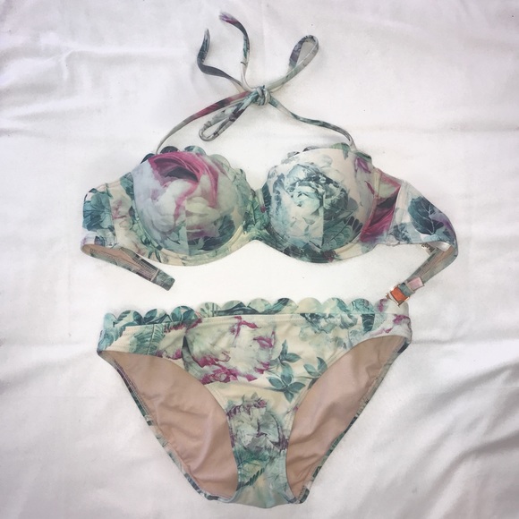 ted baker floral bikini